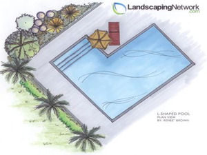 L Shaped Pool